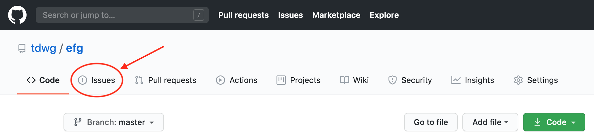 GitHub issues